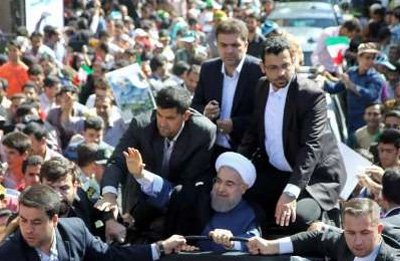 روحانی: به اعتماد مردم، پایبندی به قانون و تیم مذاکره افتخار می کنیم