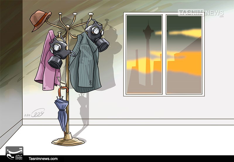 وضعیت هوای تهران خوب نیست؛ در خانه بمانید