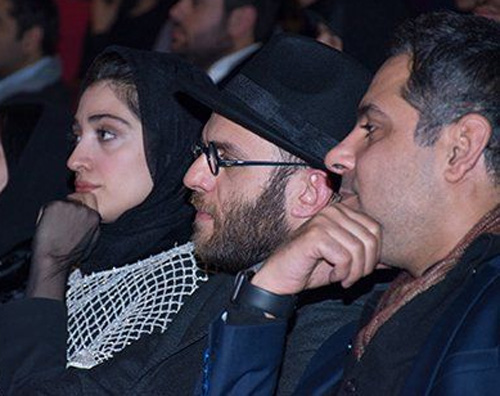 بابک حمیدیان و همسرش در اختتامیه جشنواره فجر /عکس