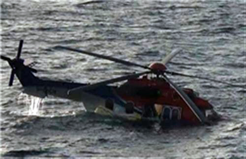 5 نفر کشته بر اثر سقوط بالگرد در دریای خزر