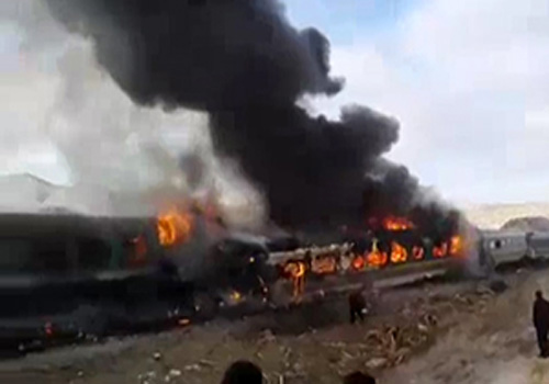  علت سانحه برخورد دو قطار در سمنان اعلام شد