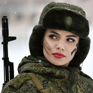 تصاویر:مسابقه زنان ارتش روسیه