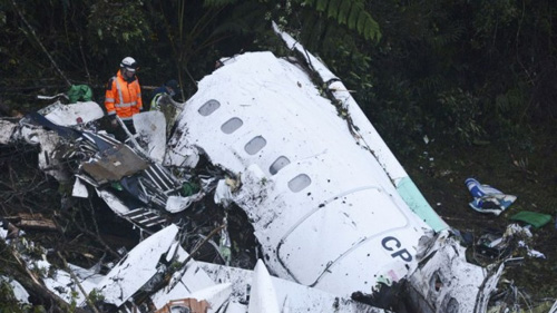 علت سقوط هواپیمای بازیکنان برزیل مشخص شد