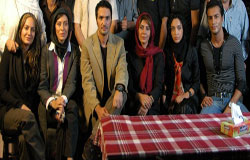  مهناز افشار، مهتاب کرامتی و چند بازیگر دیگر در کنار مدل بازداشت شده +عکس
