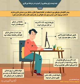 چند توصیه‌ برای پیشگیری از کمردرد در شرایط دورکاری