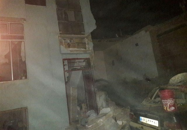 انفجار یک ساختمان مسکونی در شاهرود