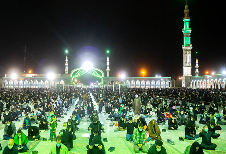 لیالی قدر، شب بیست و یکم - مسجد مقدس جمکران