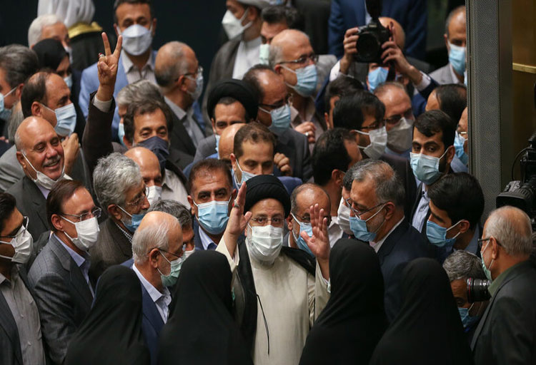 آیین تحلیف سید ابراهیم رئیسی