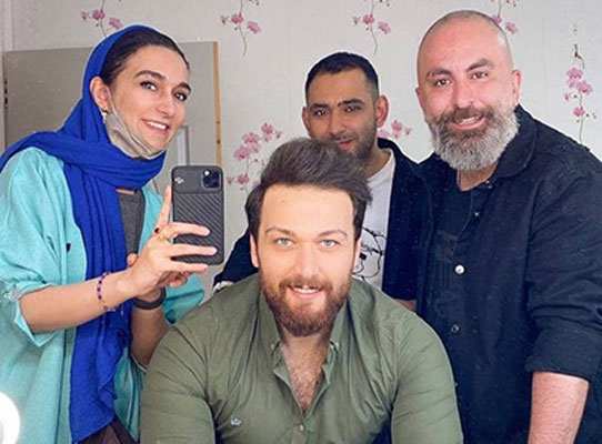 روحِ کامرانی در پشت صحنه سریال احضار