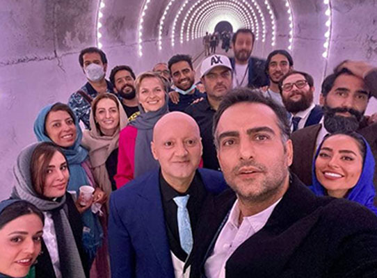 خداحافظی حامد کمیلی از طرفداران سریال قبله عالم