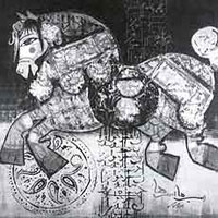 اثرى از ناصر اويسي:اسب(از مجموعه اسبها) ، حدود 1355 ه ش.

 